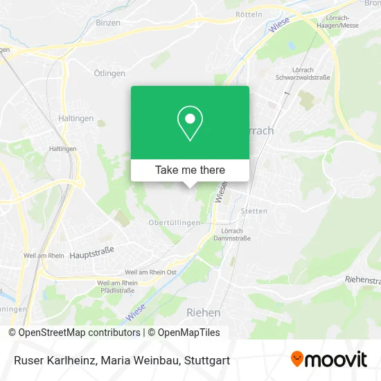 Ruser Karlheinz, Maria Weinbau map