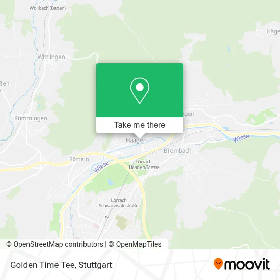 Golden Time Tee map
