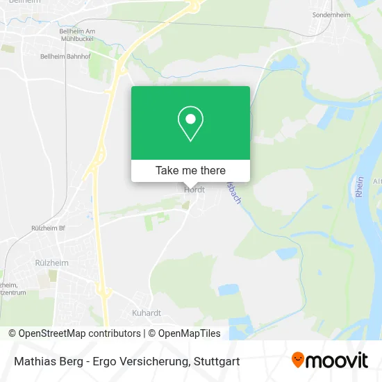 Mathias Berg - Ergo Versicherung map