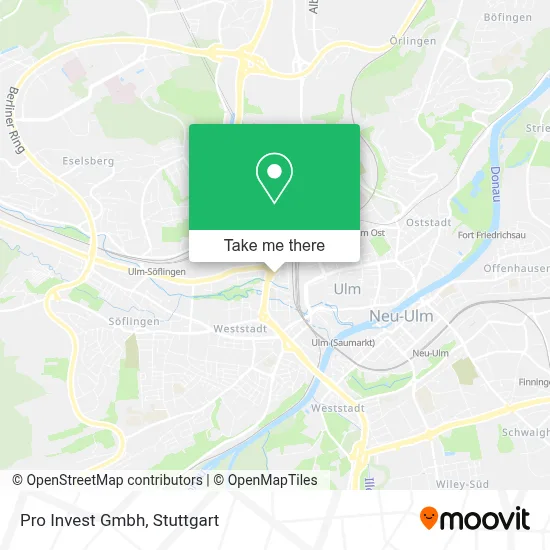 Pro Invest Gmbh map