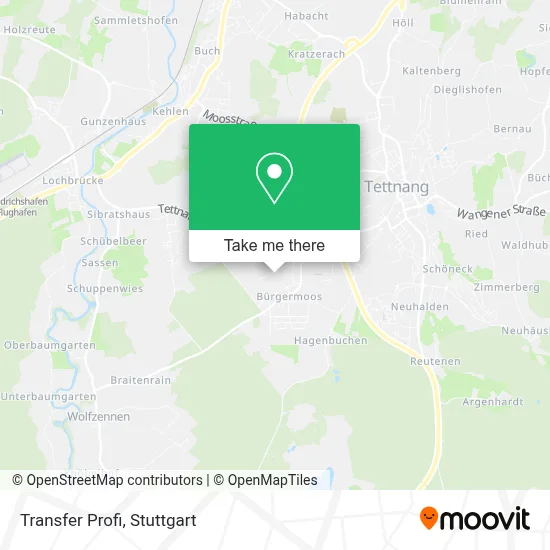 Transfer Profi map