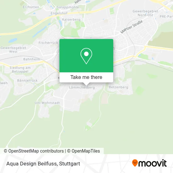 Aqua Design Beilfuss map