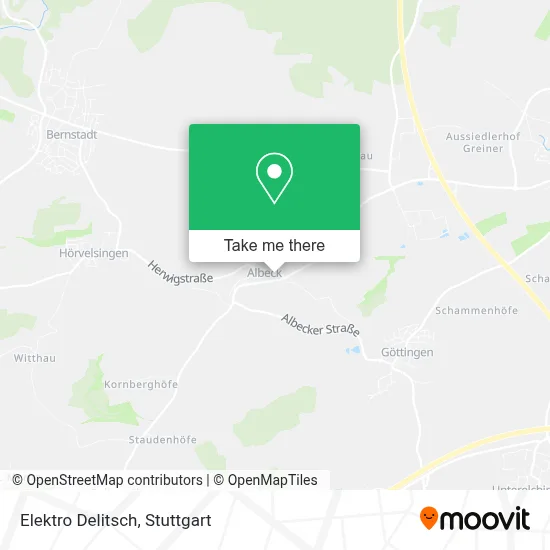 Elektro Delitsch map