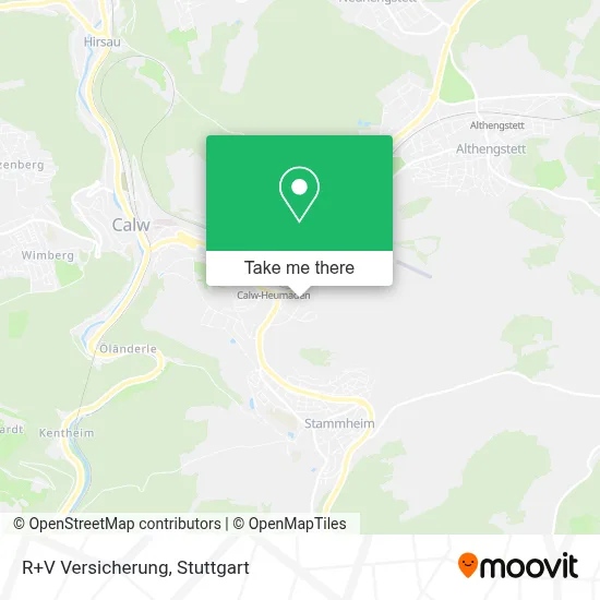 R+V Versicherung map