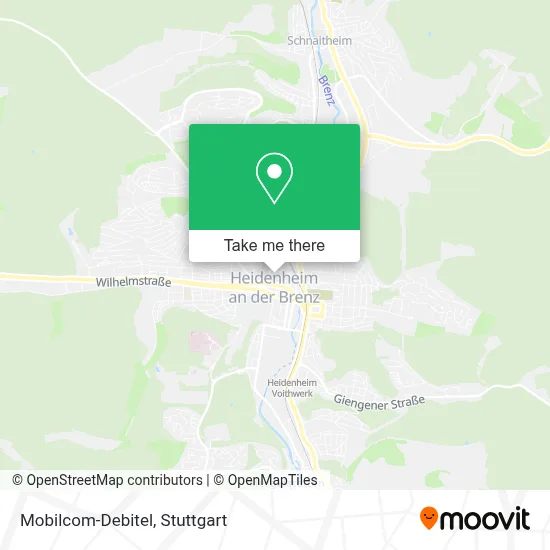 Mobilcom-Debitel map
