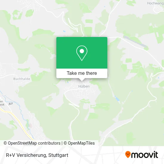 R+V Versicherung map