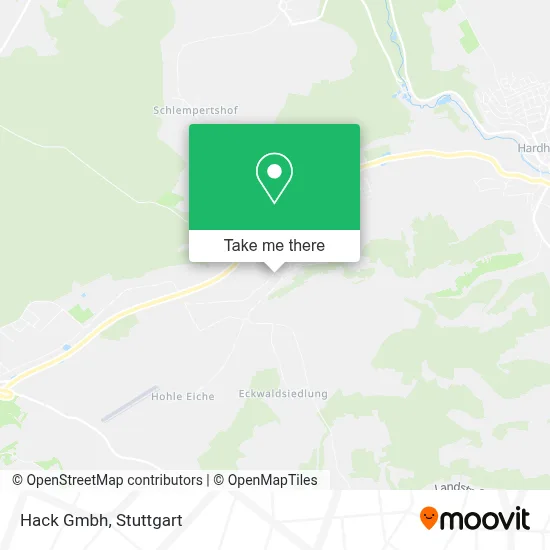 Hack Gmbh map