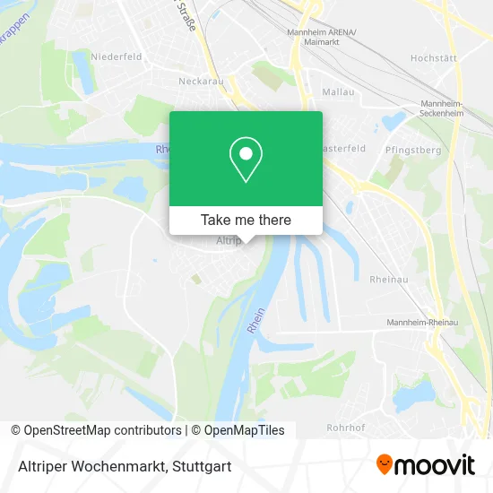 Altriper Wochenmarkt map
