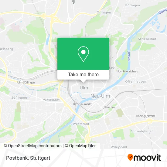 Postbank map