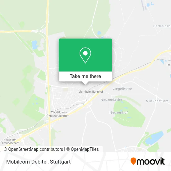 Mobilcom-Debitel map