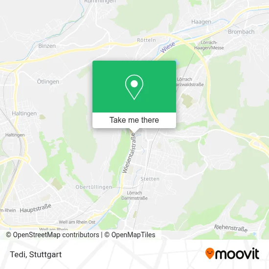 Tedi map