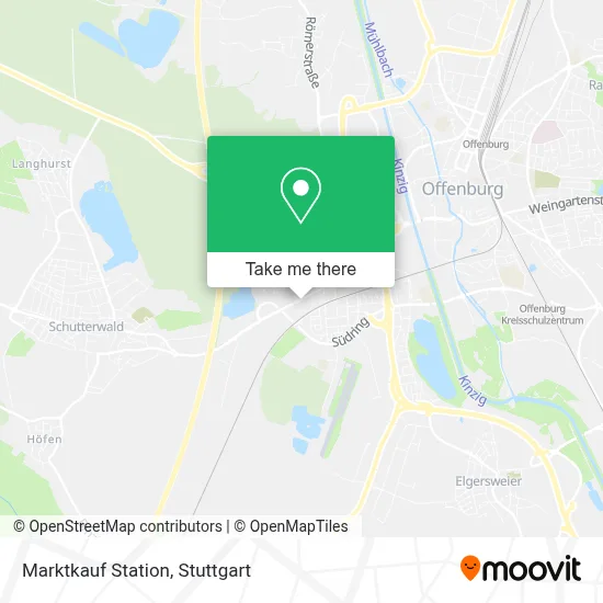 Marktkauf Station map