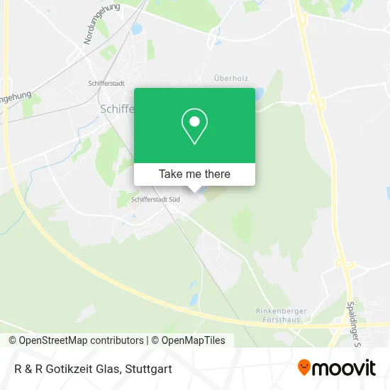R & R Gotikzeit Glas map