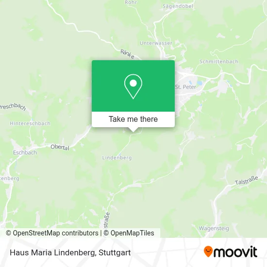 Haus Maria Lindenberg map