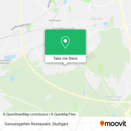 Genussgarten Restaurant map