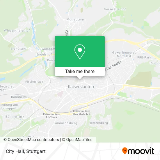 Rathaus map