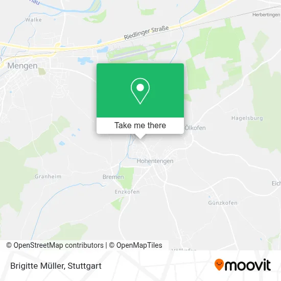 Brigitte Müller map