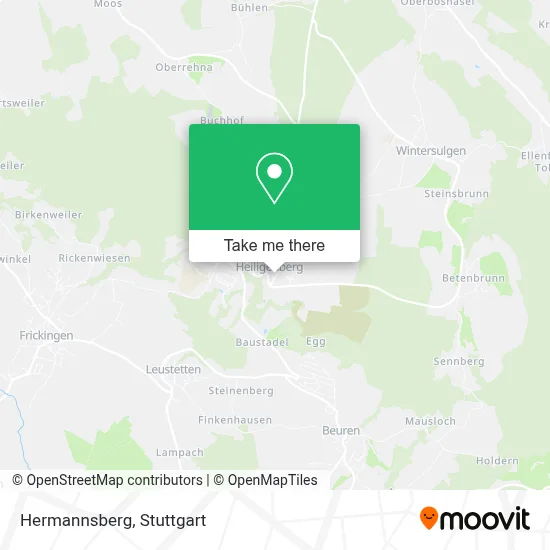 Hermannsberg map