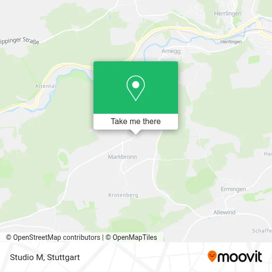 Studio M map
