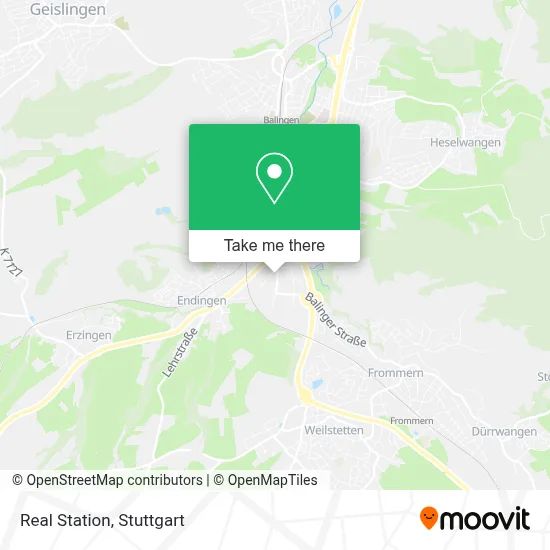 Real Station map