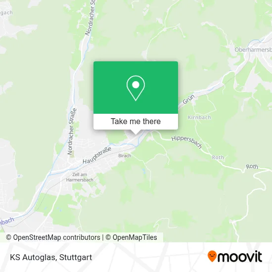 KS Autoglas map