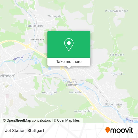 Jet Station map
