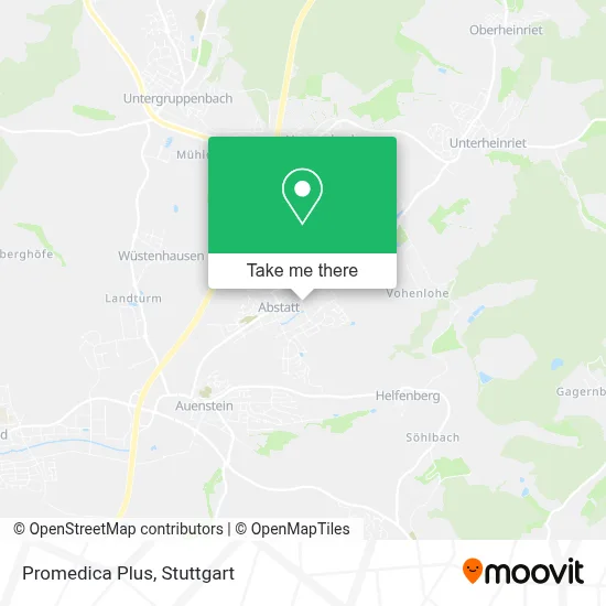 Promedica Plus map
