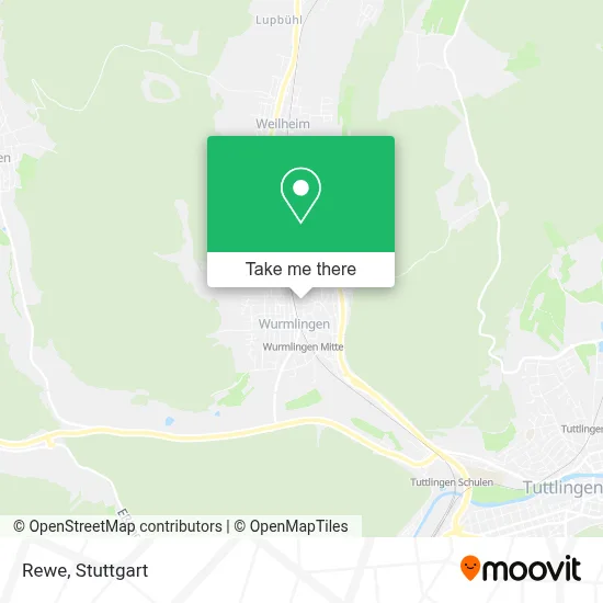 Rewe map