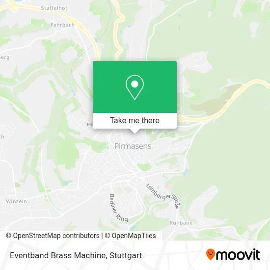 Eventband Brass Machine map