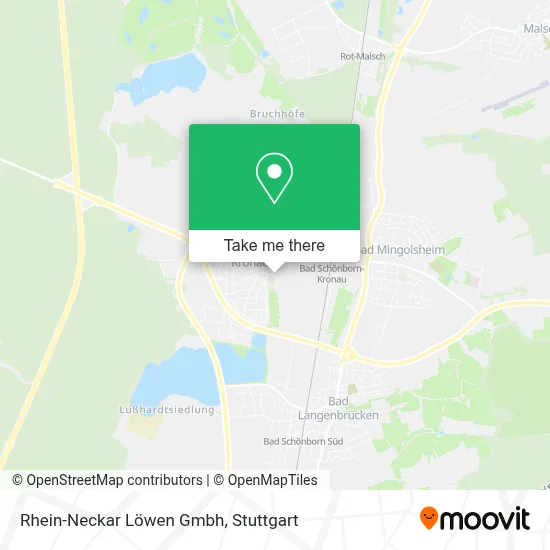 Rhein-Neckar Löwen Gmbh map