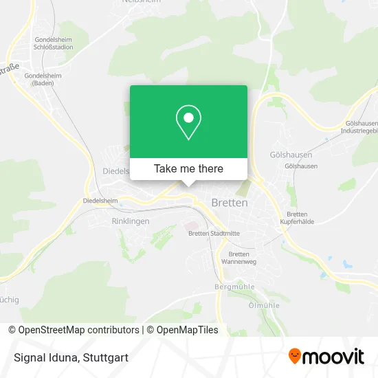 Signal Iduna map