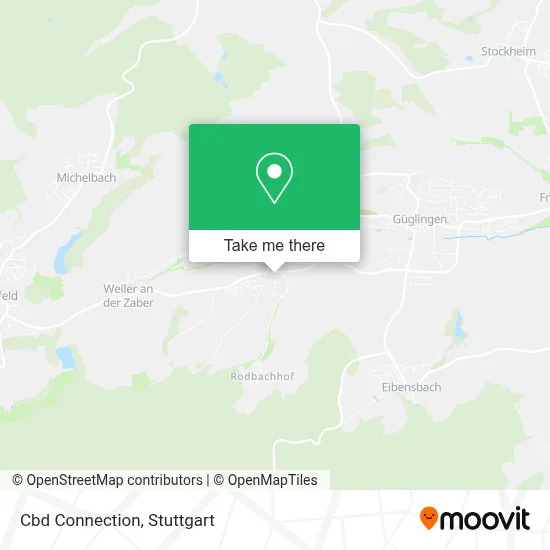 Cbd Connection map