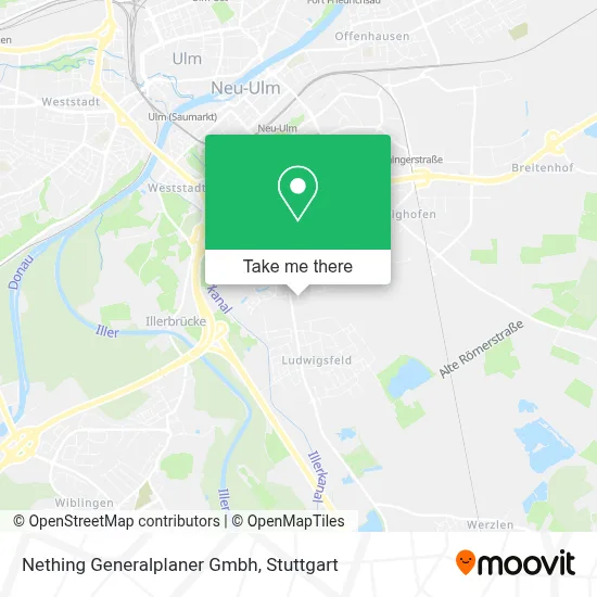 Nething Generalplaner Gmbh map