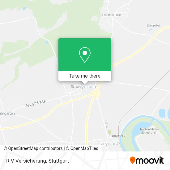 R V Versicherung map