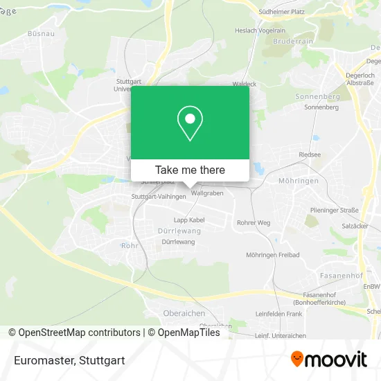 Euromaster map
