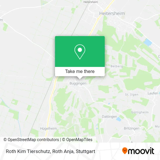 Roth Kim Tierschutz, Roth Anja map