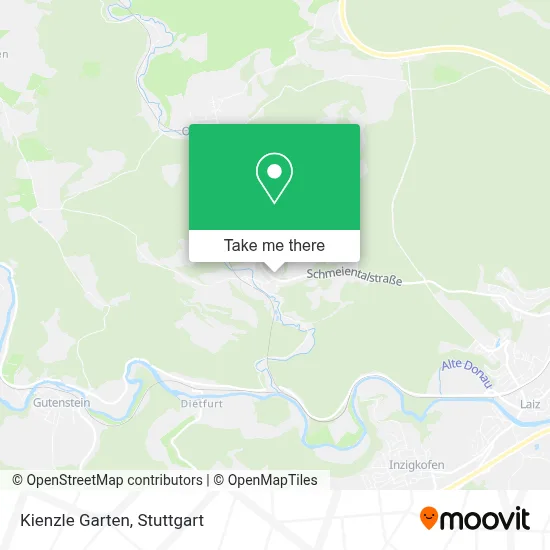 Kienzle Garten map