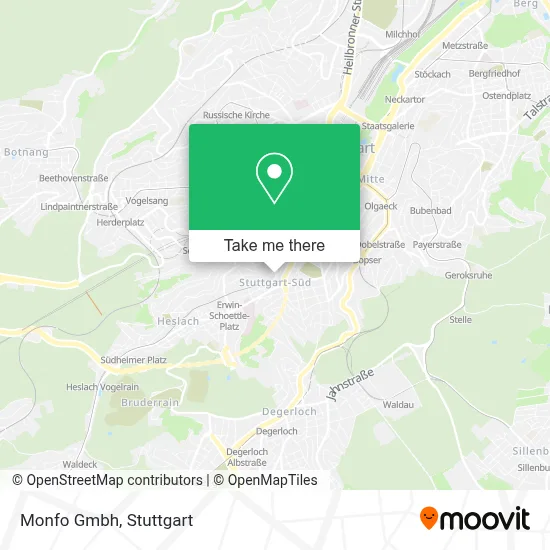 Monfo Gmbh map