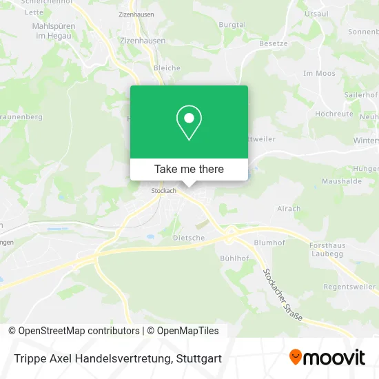 Trippe Axel Handelsvertretung map