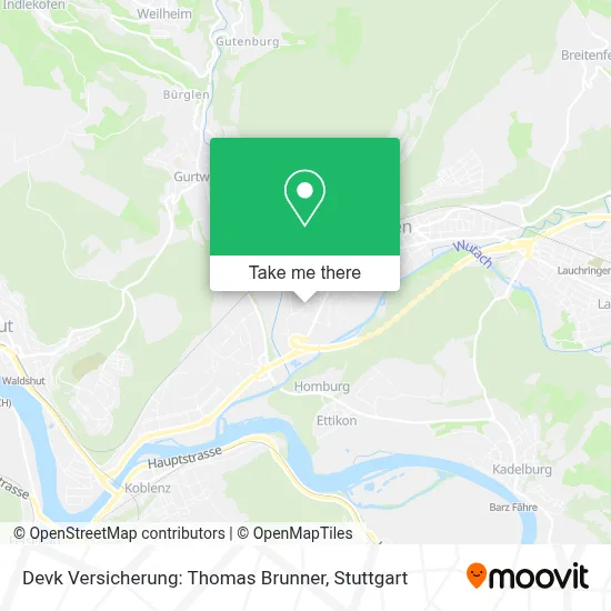 Devk Versicherung: Thomas Brunner map