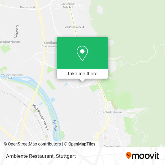 Ambiente Restaurant map