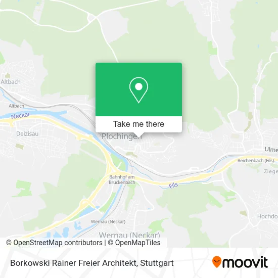 Borkowski Rainer Freier Architekt map