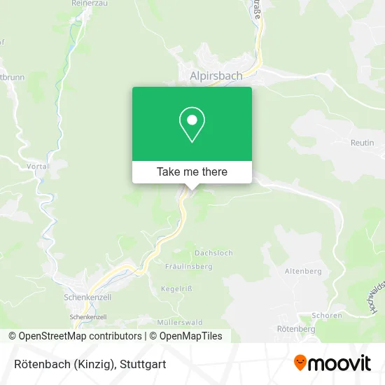 Rötenbach (Kinzig) map