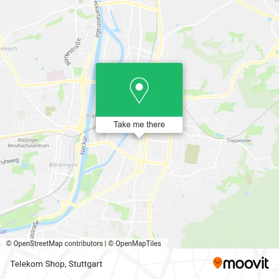 Telekom Shop map