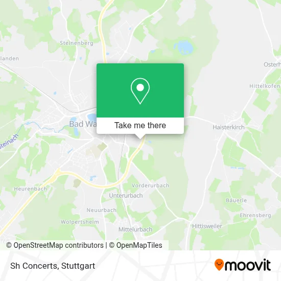 Sh Concerts map