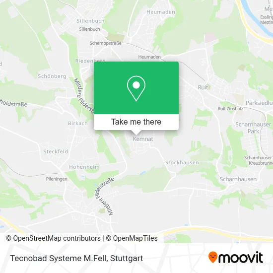Tecnobad Systeme M.Fell map