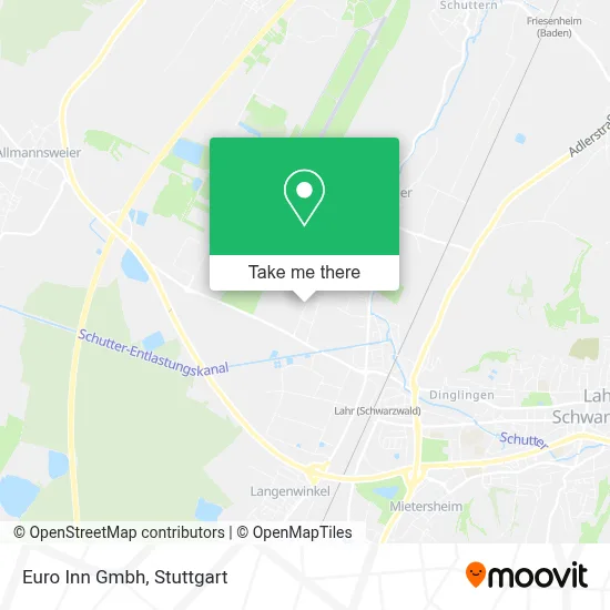 Euro Inn Gmbh map