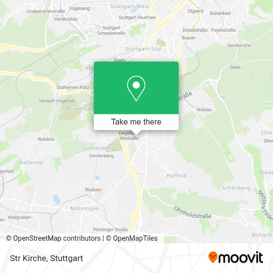 Str Kirche map