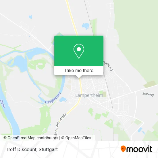 Treff Discount map