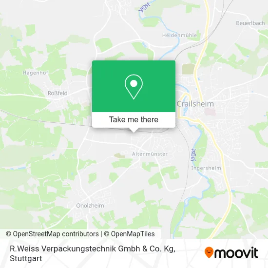 R.Weiss Verpackungstechnik Gmbh & Co. Kg map